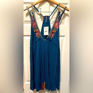 NWT  Free People Spaghetti Dress